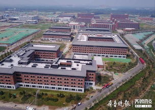 航拍见证奇迹 山东第一医科大学济南校区一年建成，建筑物电力系统安装完成