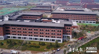 航拍直击 山东第一医科大学济南校区 一年建成如魔术 建筑物电力系统安装就绪