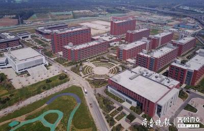航拍透视 山东第一医科大学济南校区，一年建成的奇迹与电力系统安装探秘